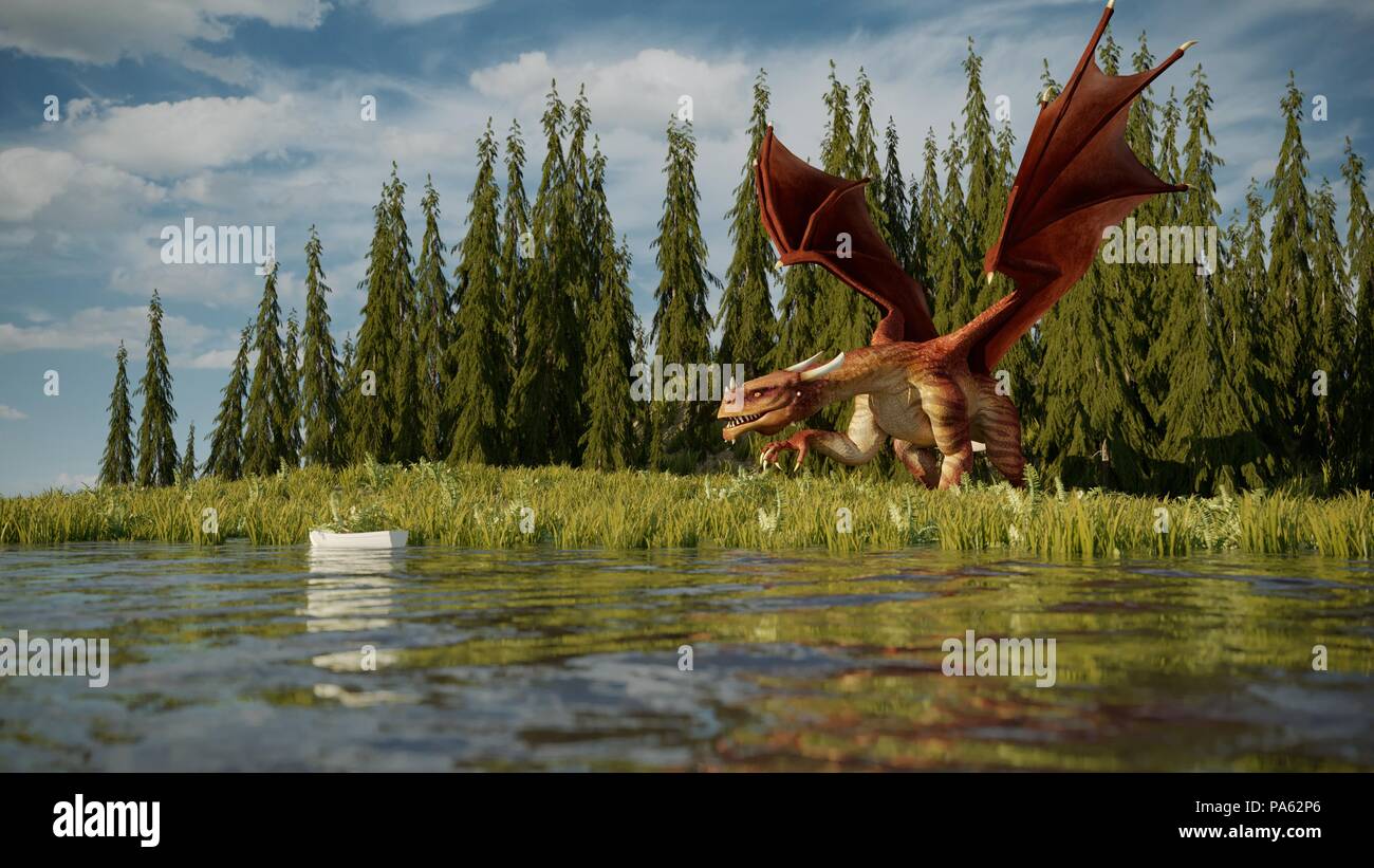 My real dragon, dear Elizabeth!